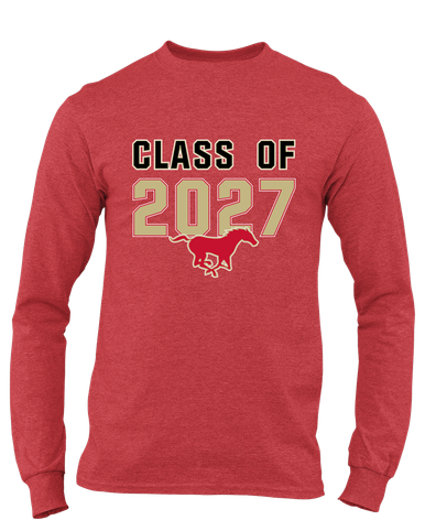 Coronado Mustangs Class of 2027 Men's Premium LS T-Shirt