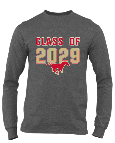 Coronado Mustangs Class of 2029 Men's Premium LS T-Shirt