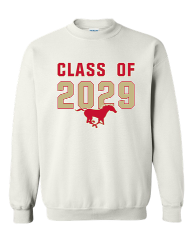 Coronado Mustangs Class of 2029 Men's Sweatshirt