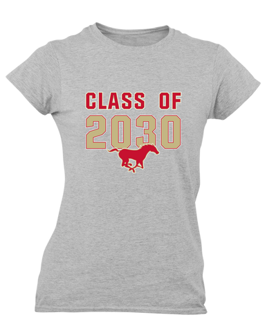 Coronado Mustangs Class of 2030 Women's SS T-Shirt