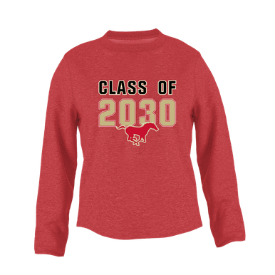Coronado Mustangs Class of 2030 Women's Sweatshirt