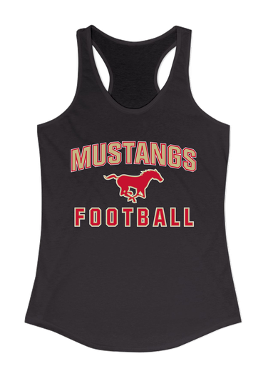 Coronado Mustangs Football #1 Women's Tank Top