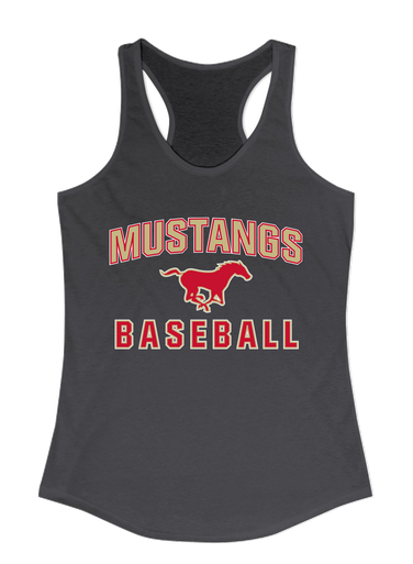 Coronado Mustangs Baseball #1 Women's Tank Top