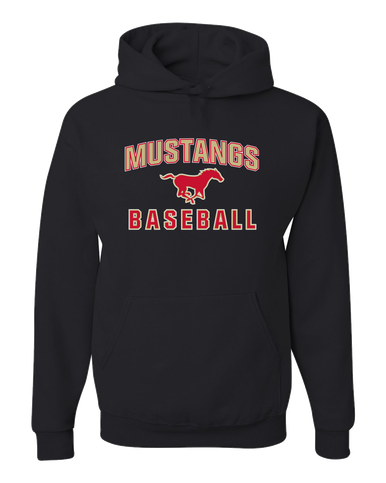 Coronado Mustangs Baseball #1 Men's Premium Hoodie