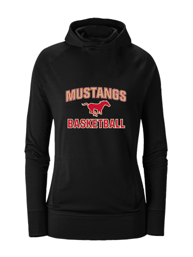 Coronado Mustangs Basketball #1 Women's Hoodie
