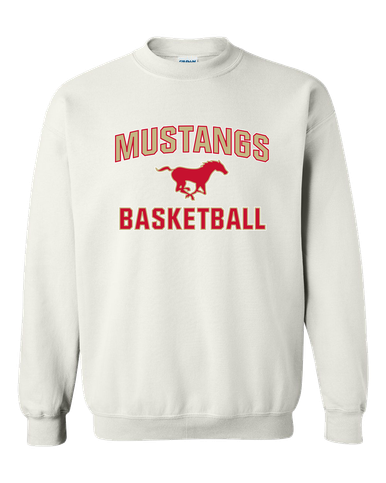 Coronado Mustangs Basketball #1 Men's Sweatshirt