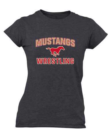 Coronado Mustangs Wrestling Women's SS T-Shirt