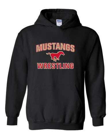 Coronado Mustangs Wrestling Men's Hoodie