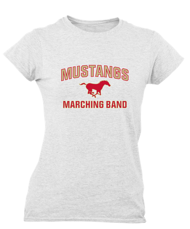 Coronado Mustangs Marching Band Women's SS T-Shirt