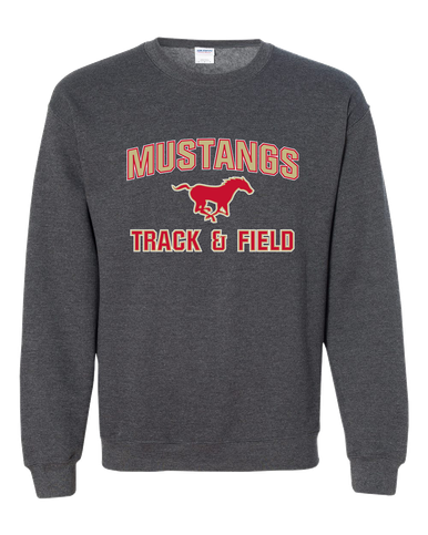 Coronado Mustangs Track & Field Men's Sweatshirt