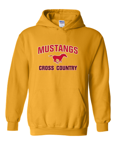 Coronado Mustangs Cross Country Men's Hoodie