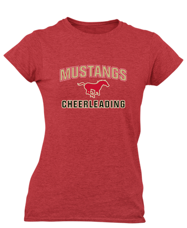 Coronado Mustangs Cheerleading Women's Premium SS T-Shirt