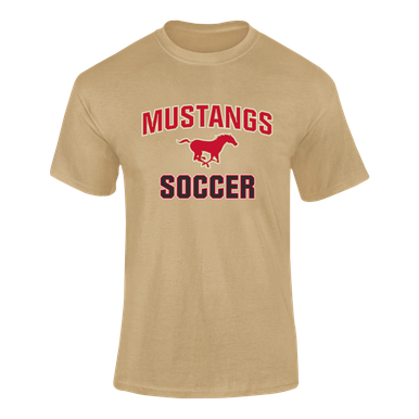 Coronado Mustangs Soccer #1 Men's SS T-Shirt