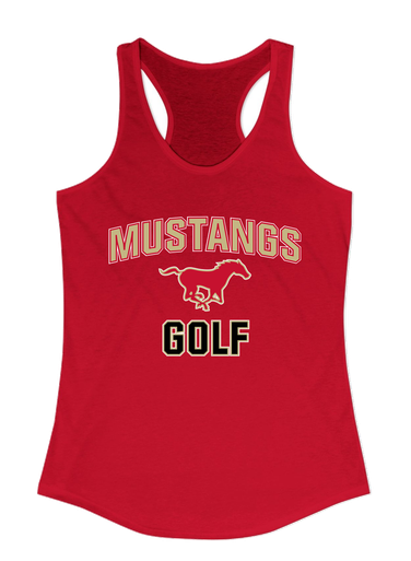 Coronado Mustangs Golf Women's Tank Top