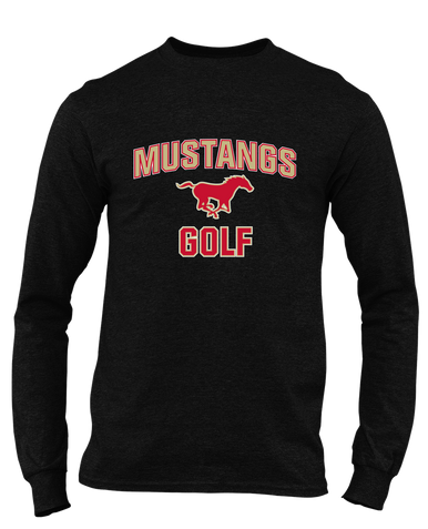Coronado Mustangs Golf Men's Premium LS T-Shirt