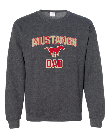 Coronado Mustangs Dad Men's Sweatshirt