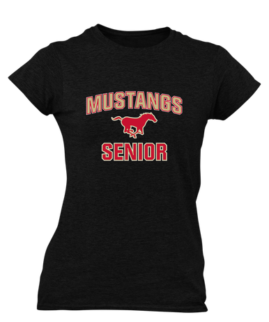 Coronado Mustangs Senior #1 Women's Premium SS T-Shirt