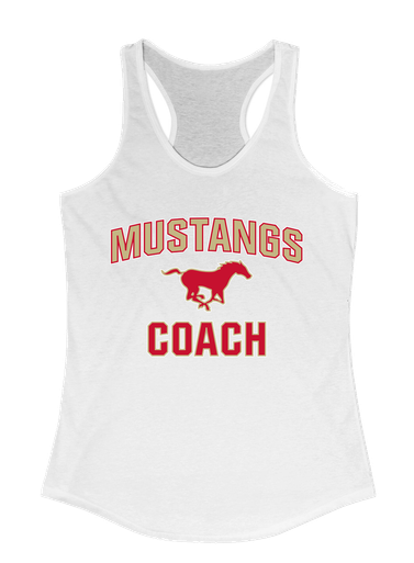Coronado Mustangs Coach Women's Tank Top
