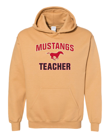 Coronado Mustangs Teacher Men's Hoodie