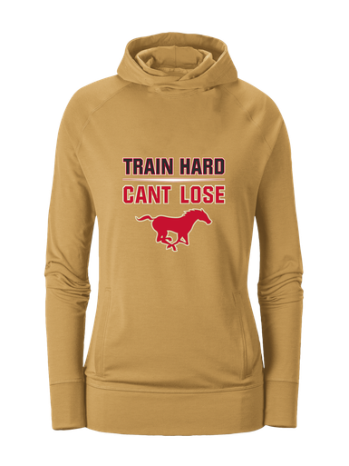 Coronado Mustangs Train Hard, Can't Lose Women's Hoodie