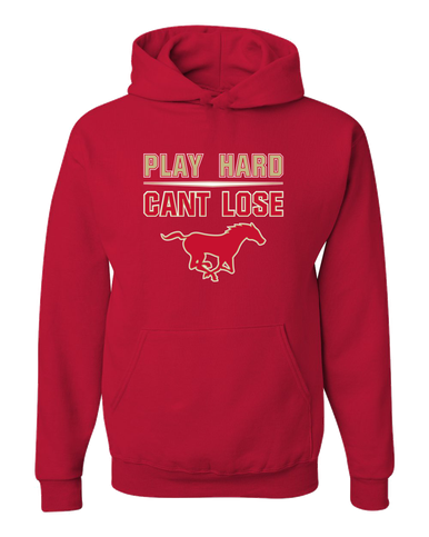 Coronado Mustangs Play Hard, Can't Lose Men's Premium Hoodie