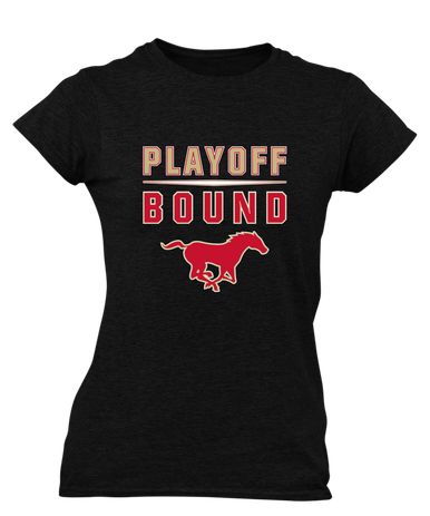 Coronado Mustangs Playoff Bound Women's Premium SS T-Shirt