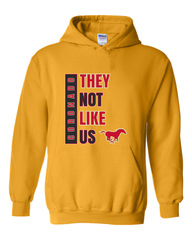 Coronado Mustangs They Not Like Us #1 Men's Hoodie