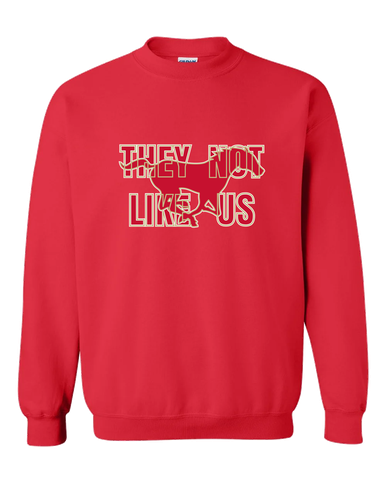 Coronado Mustangs They Not Like Us #2 Men's Sweatshirt