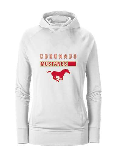 Coronado Mustangs Mascot #7 Women's Hoodie