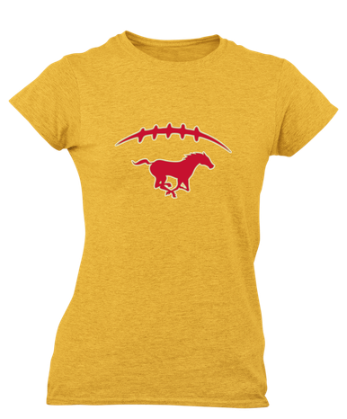 Coronado Mustangs Football #2 Women's SS T-Shirt