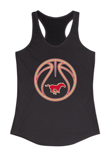 Coronado Mustangs Basketball #2 Women's Tank Top