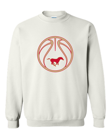 Coronado Mustangs Basketball #2 Men's Sweatshirt