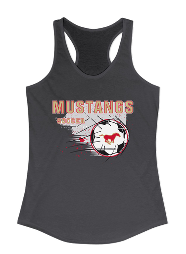 Coronado Mustangs Soccer #2 Women's Tank Top