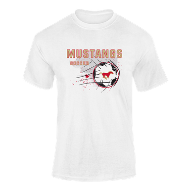 Coronado Mustangs Soccer #2 Men's SS T-Shirt