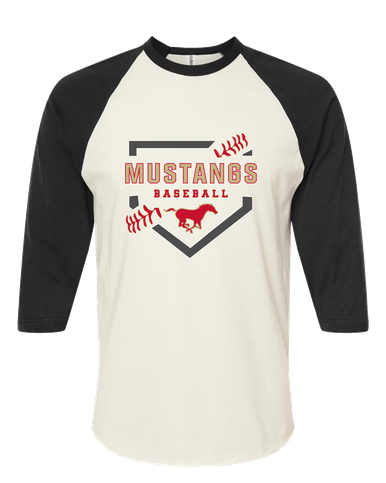 Coronado Mustangs Baseball #2 Men's Baseball T-Shirt