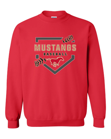 Coronado Mustangs Baseball #2 Men's Sweatshirt