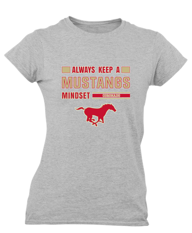 Coronado Mustangs Mindset Women's SS T-Shirt