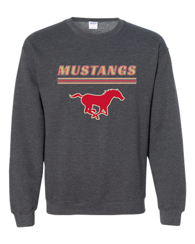 Coronado Mustangs Mascot #8 Men's Sweatshirt