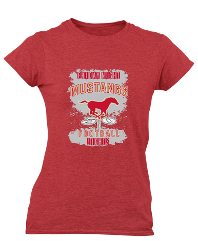 Coronado Mustangs Football #6 Women's SS T-Shirt