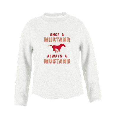 Coronado Mustangs Once A Women's Sweatshirt
