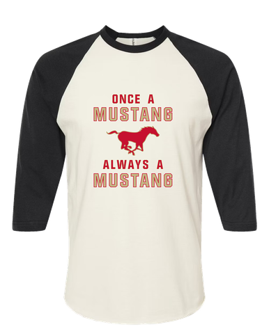 Coronado Mustangs Once A Women's Baseball T-Shirt