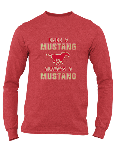 Coronado Mustangs Once A Men's Premium LS T-Shirt