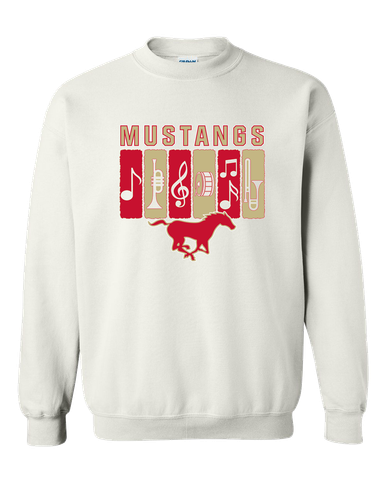 Coronado Mustangs Band # 2 Men's Sweatshirt