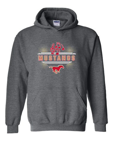 Coronado Mustangs Band # 3 Men's Hoodie
