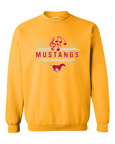 Coronado Mustangs Band # 3 Men's Sweatshirt