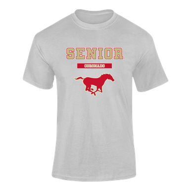 Coronado Mustangs Senior #2 Men's SS T-Shirt