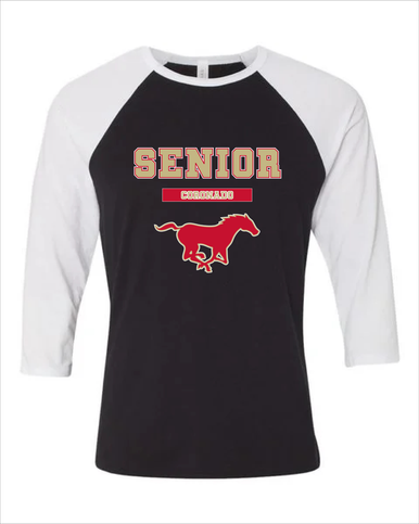 Coronado Mustangs Senior #2 Men's Baseball T-Shirt