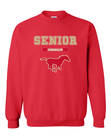 Coronado Mustangs Senior #2 Men's Sweatshirt