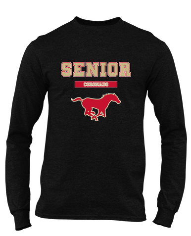Coronado Mustangs Senior #2 Men's Premium LS T-Shirt