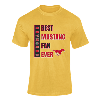 Coronado Mustangs Best Mustang Fan Men's Premium SS T-Shirt
